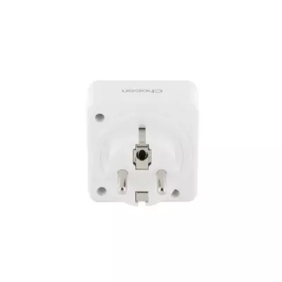 Chacon Lot de 4 mini prises On/Off avec 2 télécommandes - Contrôle d'éclairage