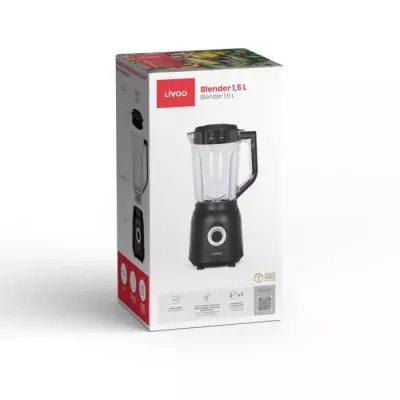 Mixeur puissant LIVOO 1,5L - 600W - 2 vitesses