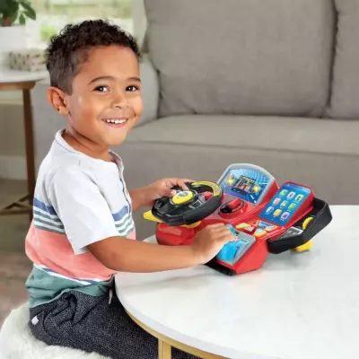 Simulateur de conduite enfant VTECH Super Console Turbo Pilote