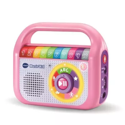 VTECH-MUSIC'KID - ROSE: Lecteur CD et radio pour enfants