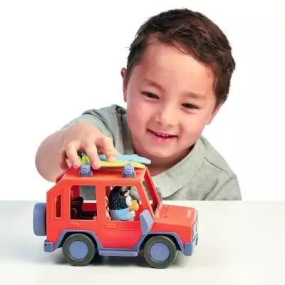 Véhicule familial 4x4 Bluey - Bandit et accessoires inclus