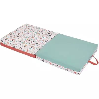 Tapis d'éveil Malin TINEO - 3-en-1 - Géométrique / Animaux rigolos