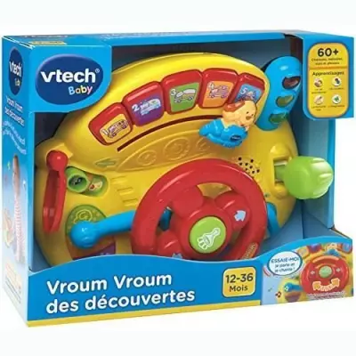 VTECH BABY - Vroum Vroum des Découvertes: Table d'Activités Interactive
