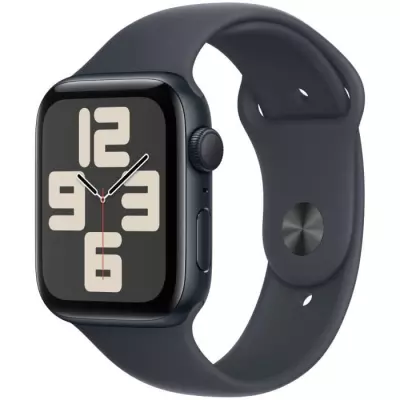 Apple Watch SE GPS 44mm - Midnight Aluminium - Bracelet Midnight Sport Band
