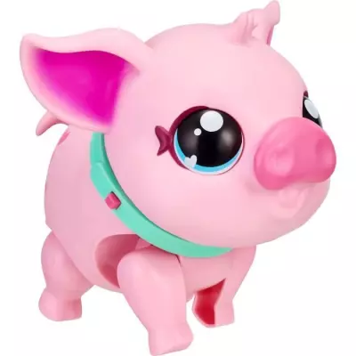 Jouet interactif - Little Live Pets Cochon rose - 5 ans+