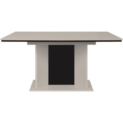 Table extensible NOVARA pour 10 personnes en Sable/Noir