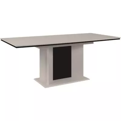 Table extensible NOVARA pour 10 personnes en Sable/Noir