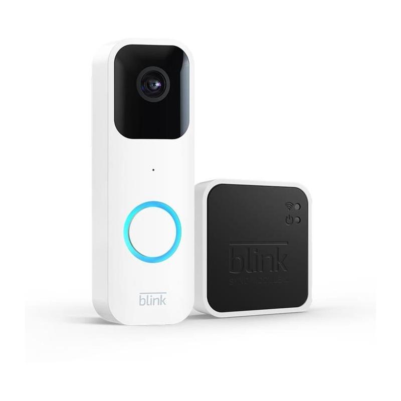 Sonnette vidéo sans fil Blink + Module Sync 2: compact et performant