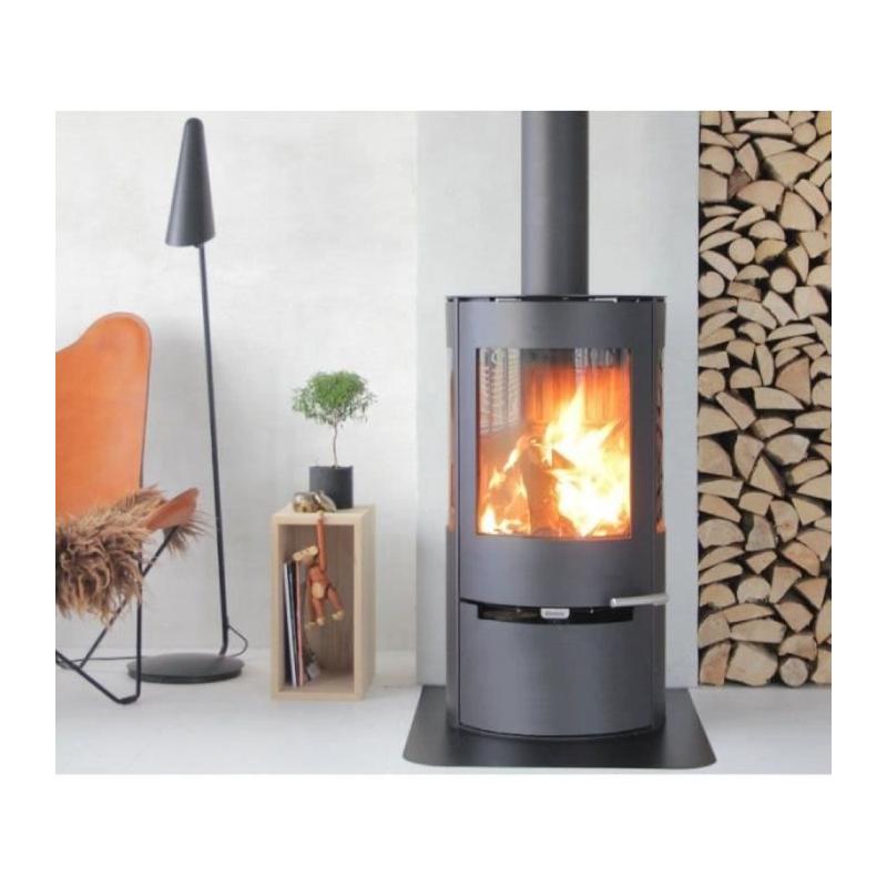 Poêle à bois ADURO 9 - Noir 6 KW - Compact et élégant