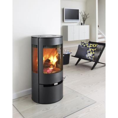 Poêle à bois ADURO 9 - Noir 6 KW - Compact et élégant