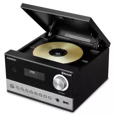 Mini Chaîne HiFi - MEDION - DAB/PLL UKW - Lecteur CD - Bluetooth 5.3 - 2x15W RMS