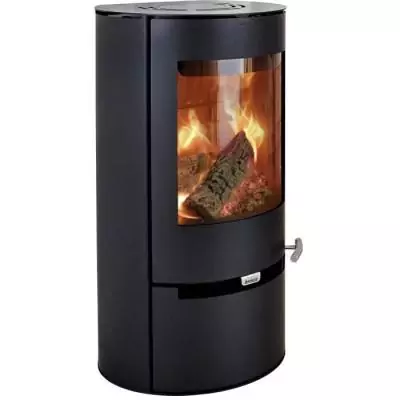 Poêle à bois ADURO 9.1 - Design Noir - 6 KW