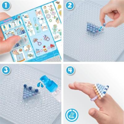 Mes accessoires sucrés AQUABEADS - Kit de perles à fixer - 35090