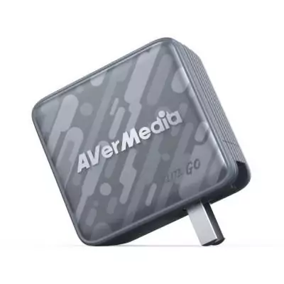 Chargeur GaN AVERMEDIA 100W + Capture Vidéo FHD GC313Pro Noir