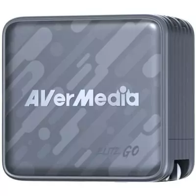 Chargeur GaN AVERMEDIA 100W + Capture Vidéo FHD GC313Pro Noir