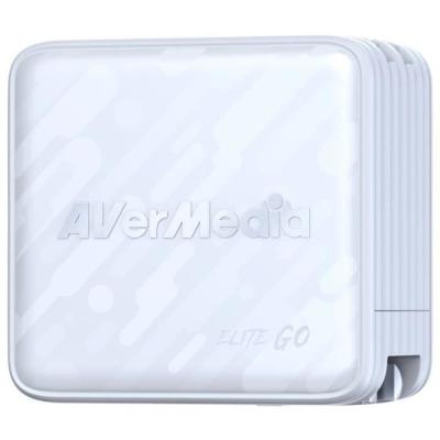 Chargeur GaN AVERMEDIA 100W + Capture Vidéo FHD GC313Pro Blanc