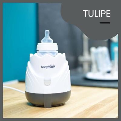 Chauffe-biberon Babymoov Tulipe Cream - Compact et efficace