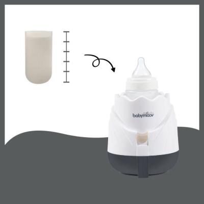 Chauffe-biberon Babymoov Tulipe Cream - Compact et efficace