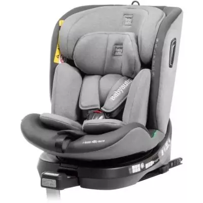 Siège auto pivotant 360° - BABYAUTO AITANA GREY ANTHRACITE - Naissance à 12 ans