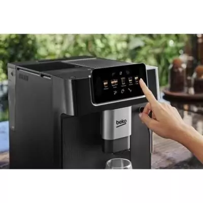 Machine à café avec broyeur BEKO CEG7302B - Noir, 1350W, 19 bars