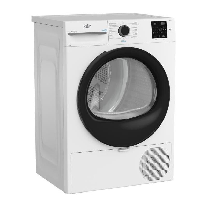 Sèche-linge pompe à chaleur BEKO b300 Eco sense D3H17393W - Blanc