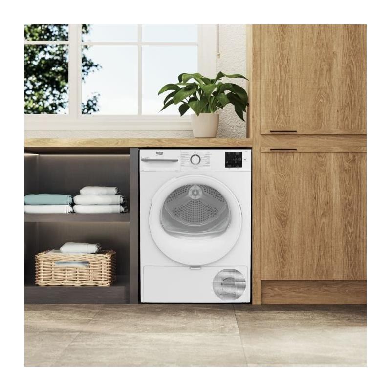 Sèche-linge pompe à chaleur BEKO b300 Eco sense D0H1930 - 9 kg - A++ - Blanc