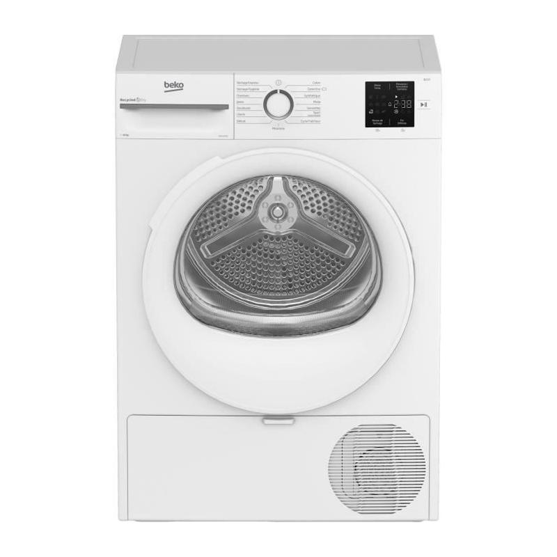 Seche-linge Pompe à Chaleur BEKO B300 Eco Sense D0H11030 - 10 kg - A++ - Blanc