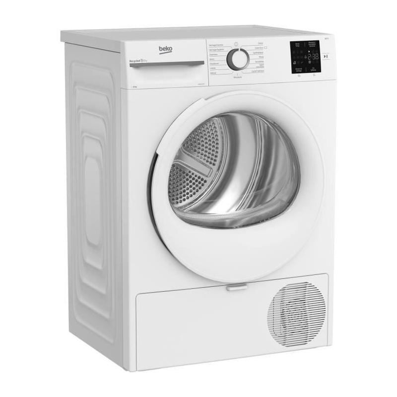 Seche-linge Pompe à Chaleur BEKO B300 Eco Sense D0H11030 - 10 kg - A++ - Blanc