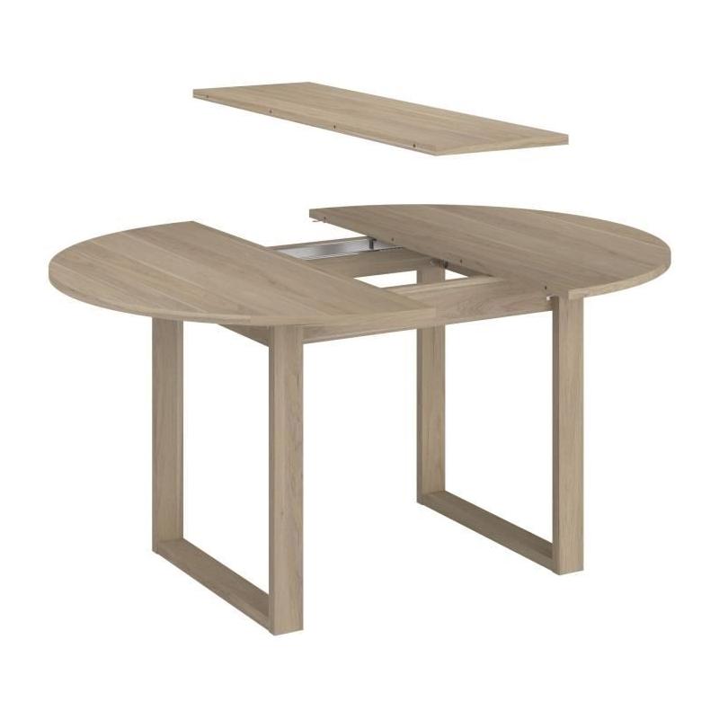 Ensemble buffet et table ronde extensible BETTY - Chêne - PARISOT