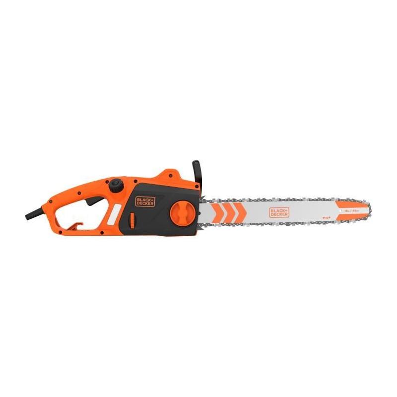 Tronçonneuse Filaire BLACK+DECKER BECS2245-QS - Puissante 2200W
