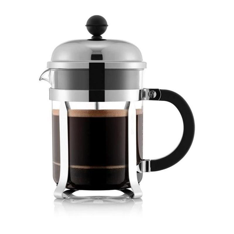 Cafetière à piston BODUM CHAMBORD 4 tasses en acier inox