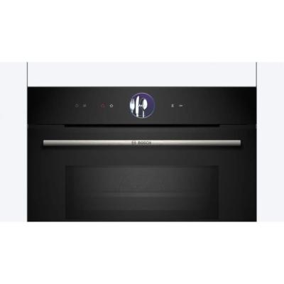 Bosch Serie 8 CMG7761B1 micro-onde Noir Micro-onde combiné Intégré 45 L 900 W