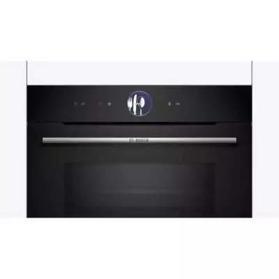 Four combiné micro-ondes encastrable BOSCH SER8 - CMG7761B1 - Noir - 45 L