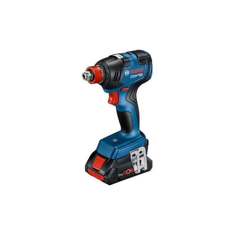 Ensemble d'outils sans fil 18V Bosch : GSR 18V-55 + GST 18V-125 S + GKS 18V-57-2 + GSA 18V-28 + GDX 18V-200 + 3 batteries 4.0Ah 