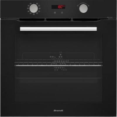 Four encastrable Pyrolyse BRANDT - Noir - Porte froide - 59,2 x 59,2 x 60,8 cm
