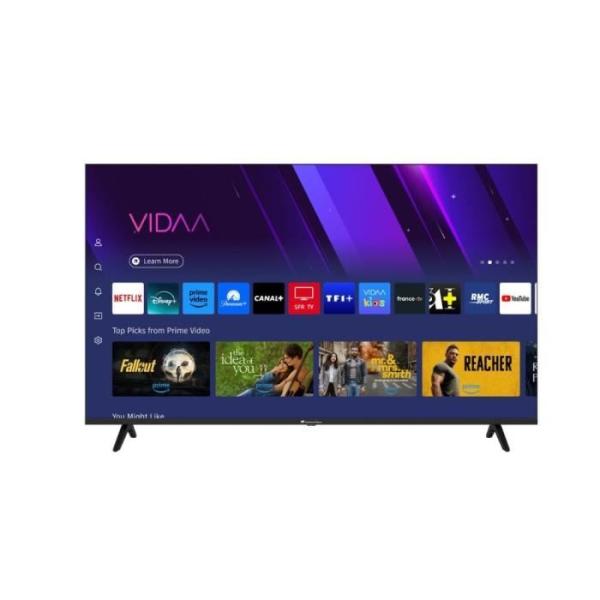 TV QLED - CONTINENTAL EDISON - CELED65SVQLD25B6 - 65“ (164 cm) - UHD 4K QLED - Smart Vidaa - 3xHDMI