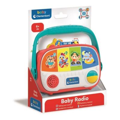 La radio de Bébé parlant CLEMENTONI: L'éveil en musique!