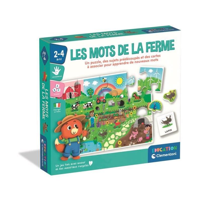 Découvrez les mots de la ferme - Jeu CLE EVEIL