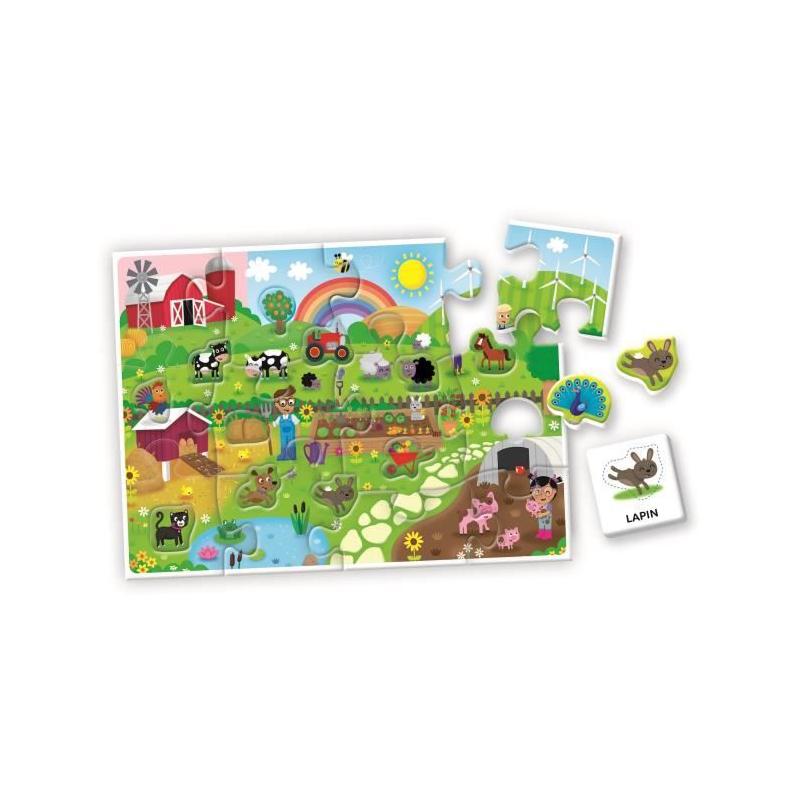 Découvrez les mots de la ferme - Jeu CLE EVEIL