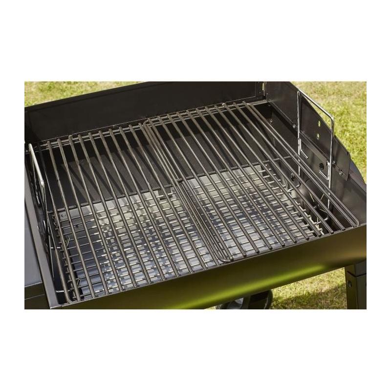 Barbecue au charbon de bois COOK'IN GARDEN - TONINO 50 - Noir - Pratique et élégant