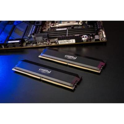 Boostez vos performances avec la mémoire RAM DDR5 PRO Crucial - Kit 64GB (2 x 32GO) - 6000 MT/s