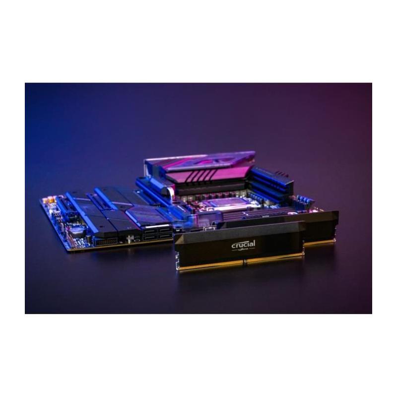 Boostez vos performances avec la mémoire RAM DDR5 PRO Crucial - Kit 64GB (2 x 32GO) - 6000 MT/s