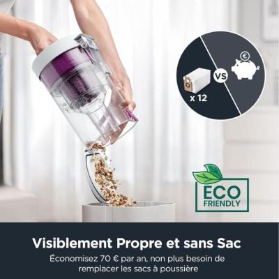 Aspirateur Robot EUREKA E10S Blanc - Performant et Eco-friendly