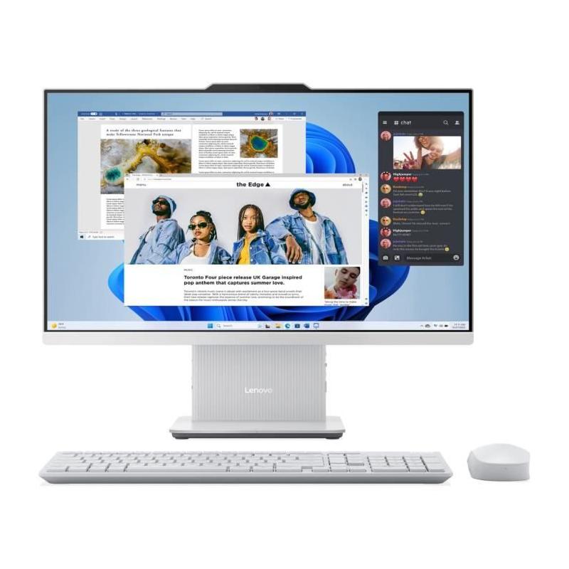 PC Tout-en-un LENOVO IdeaCentre AIO 24ARR9 | Performances Ryzen 5 sous Windows 11