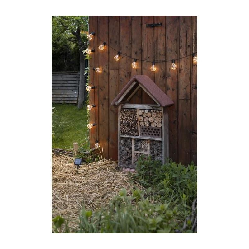 Décoration lumineuse Guirlande GALIX - Blanc chaud - 15 Ampoules