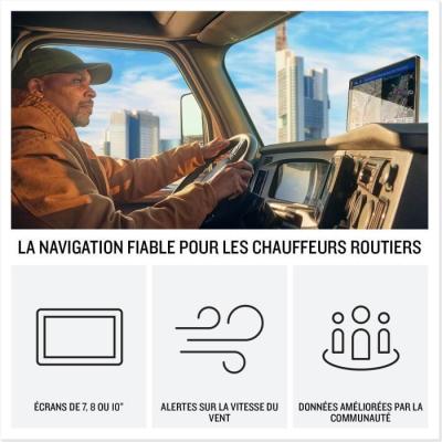 GPS poids-lourds Garmin Dezl LGV1020 Europe entière et communauté dezl