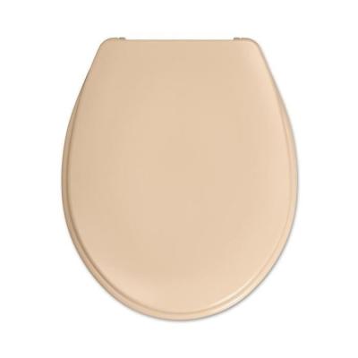 Abattant WC Long Beach beige 46x38,3x4,9cm - Confort et élégance