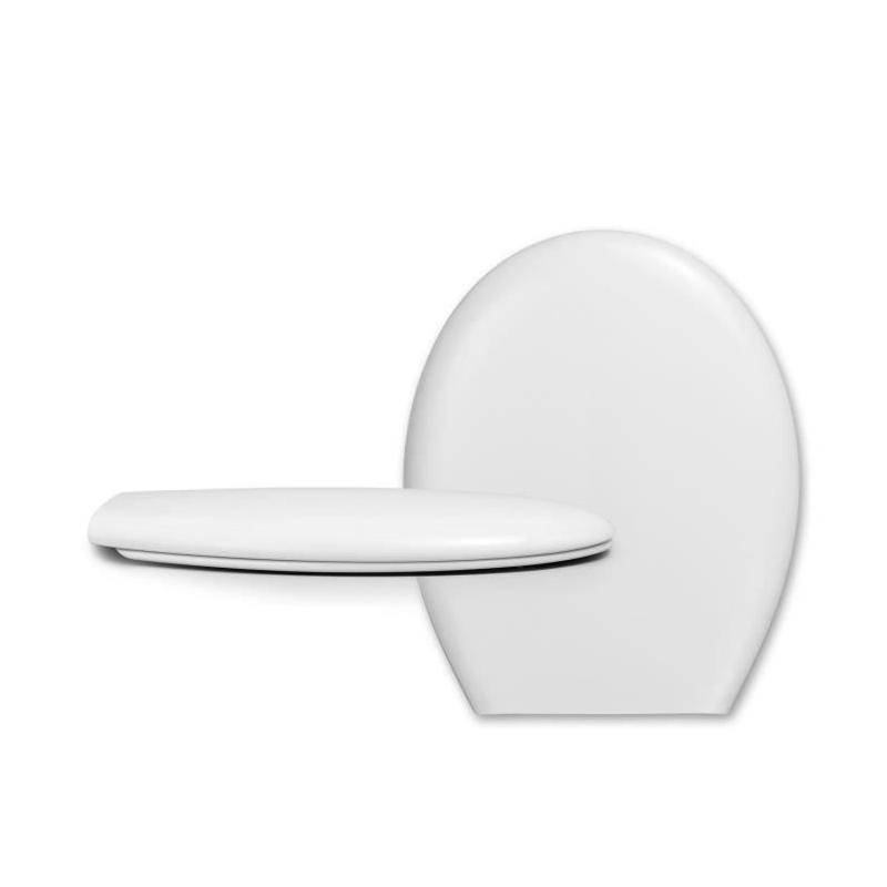 Abattant WC CEDO Rio Beach blanc 46x38,3x4,9cm - Confort et style