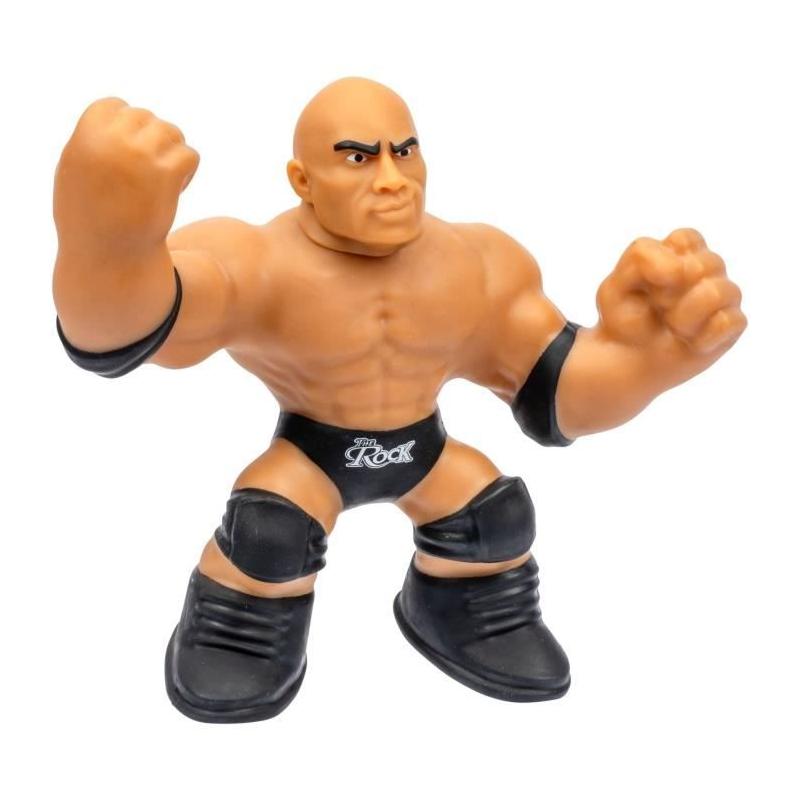 Figurine extensible GOO JIT ZU WWE The Rock - 11 cm - Texture élastique