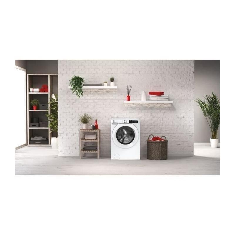Lave-linge hublot HOOVER H-WASH 500 HW 28AM/1-S - 8 kg - Induction